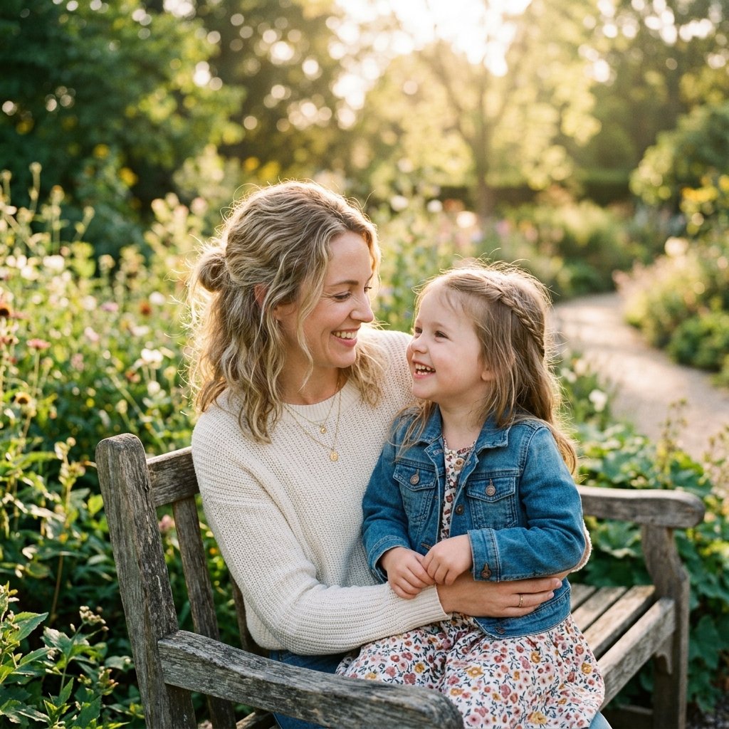 Mother Daughter Portrait
